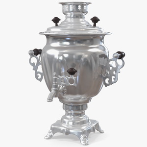 Russian Vintage Electric Samovar 3D