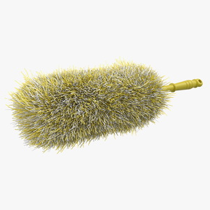 3D Feather Duster Yellow