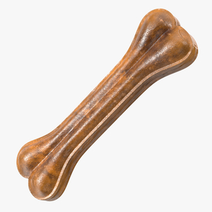 Dog Bone Treat Dark 3D model