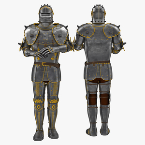 Medieval Suit of Armor 3 3D model