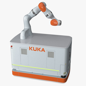 3D Mobile Robot KUKA KMR Iiwa