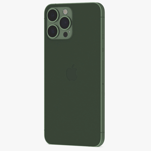 3D model iPhone 13 Pro Max Sierra Green