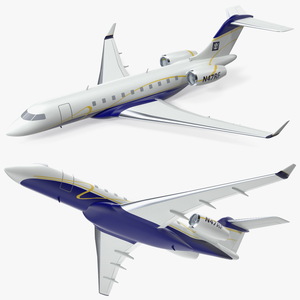 Bombardier Global 6000 Scale Model 3D model