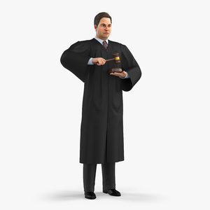 Judge Strict Pose 3D