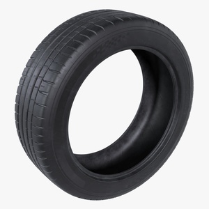 Sport Car Tire 3D model