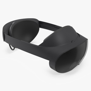 3D model VR Headset Meta Quest Pro