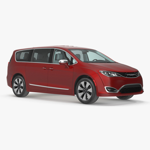 3D Chrysler Pacifica Simple Interior model