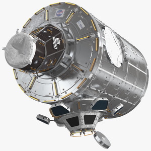 3D ISS Module Tranquility Node 3 with Cupola Module model