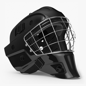 Ice Hockey Goalie Helmet 3D model