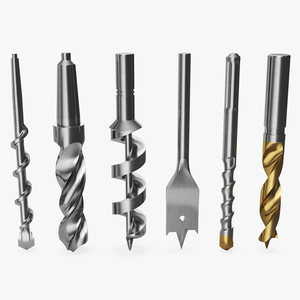 3D Drill Bits Types