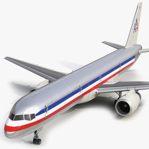 3D Boeing 757 200F American Airlines model