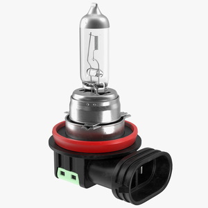 3D model H11 Car Halogen Headlight Bulb