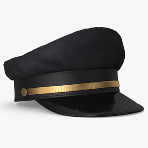 3D model Airline Captains Cap