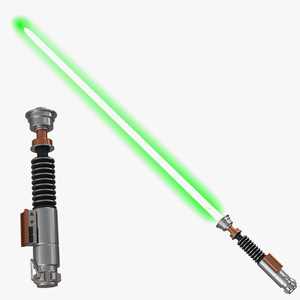 3D Luke Skywalker Lightsaber 2 Set