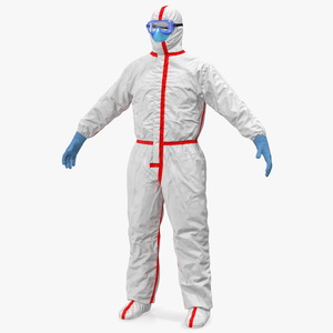 Chemical Protective Suit 3D model