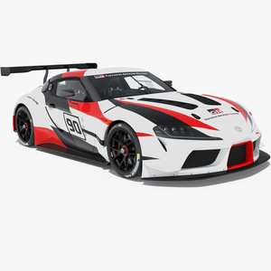 Toyota Supra Gazoo Racing Concept Simple Interior 3D model