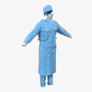 3D Surgeon Dress 10