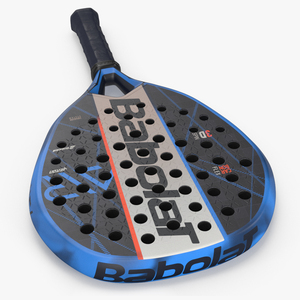 Babolar Air Padel Racket Blue 3D model