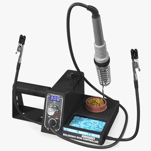 X Tronic Model 3020 XTS LED Soldering Station Kit 3D model