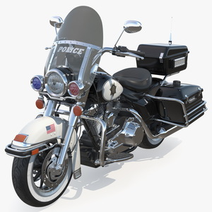 3D US Sheriff Motorcycle Road King