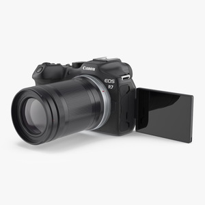 Canon EOS R7 Camera 3D model