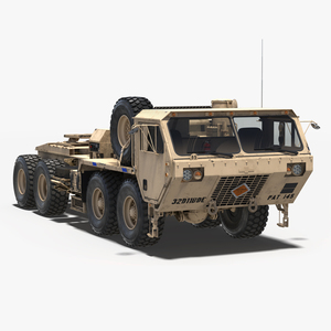 3D Military Truck Oshkosh HEMTT M985 Sand model