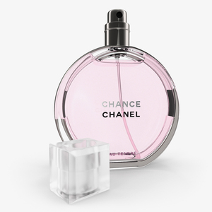 3D Chanel Chance Eau Tendre Parfum Bottle model