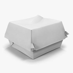 3D model Burger Box 2 Generic