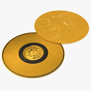 3D Voyager Golden Record