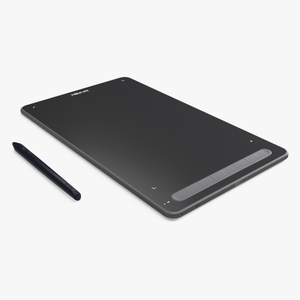 XPPen Deco Graphic Drawing Tablet Black 3D model