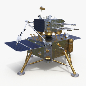 Model of the Change-5 Lunar Lander 3D model