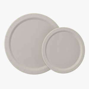 3D Paper Plates Set