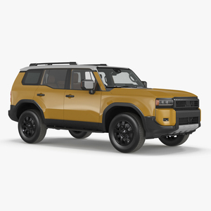 3D Generic Off-Road SUV Vehicle model