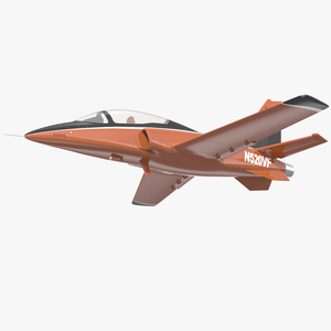 3D Single-Engine Sport Aircraft ViperJet Rigged for Maya model