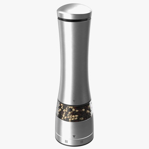 3D model Stainless Steel Pepper Grinder