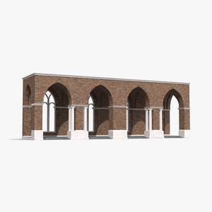 3D Groin Vault Greco Roman model