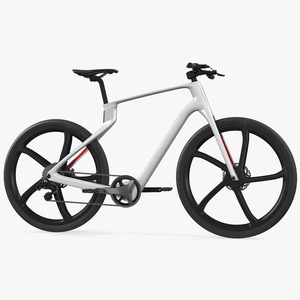 3D Carbon Electric Road Bike White