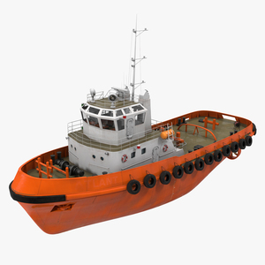 3D model Deep Sea Tug Generic