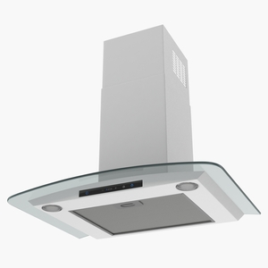 Chimney Cooker Hood Generic 3D