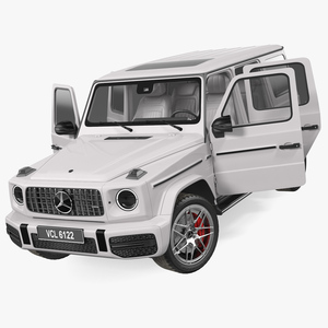 Mercedes-Benz G63 AMG SUV Rigged 3D