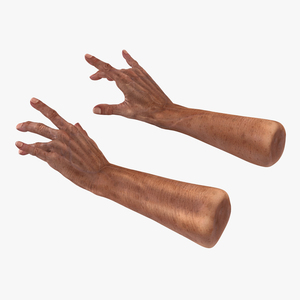 3D model Old Man Hands Pose 3