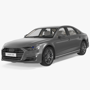 Audi A8 2018 3D