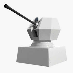 3D Generic Turret Gun model