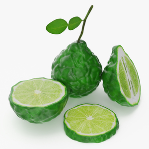 3D model Bergamot Fruits