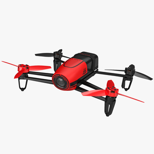 Parrot Bebop Quadcopter Drone 3D model