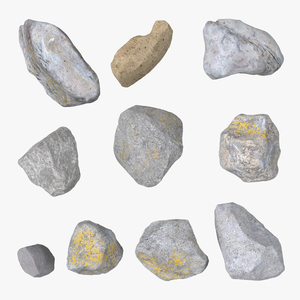 3D model Stones Set