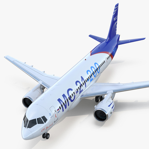 3D Twinjet Airliner MC 21 200