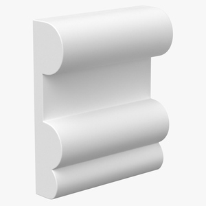 3D Architectural Molding Gypsum Type 16