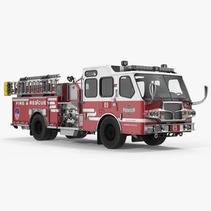 Eastside Fire Rescue E One Quest Pumper 3D model