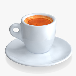 Lavazza Espresso Coffee Cup 3D